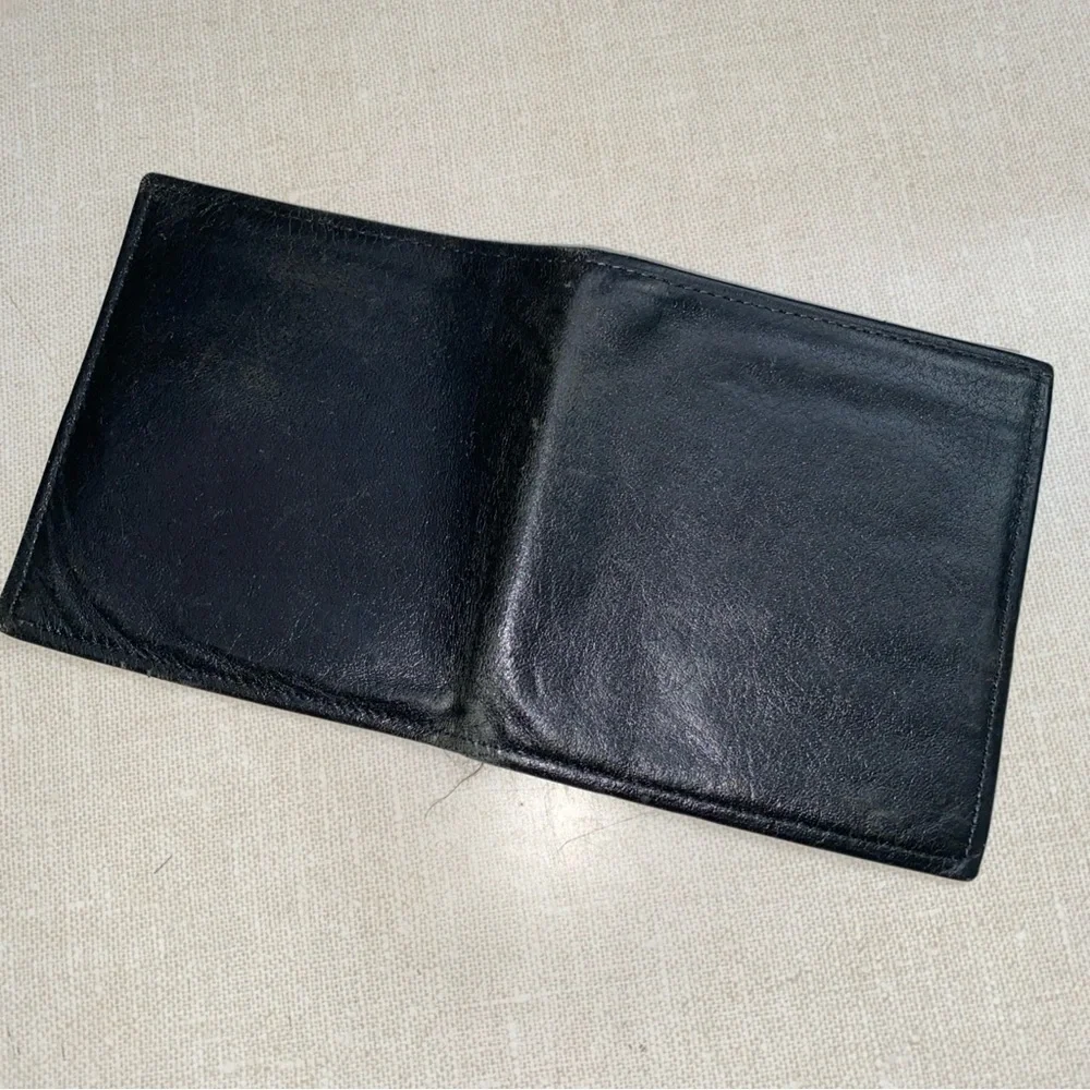 Rolf’s‎ Mustang Vintage Men’s Leather Bi Fold Black Wallet